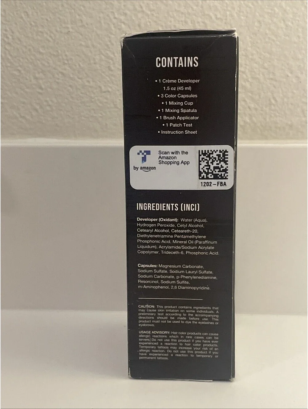Godefroy Barbers Choice Beard & Mustache Dye Kit for Men Natural Black - New